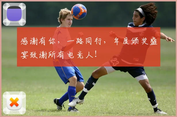 感谢有你，一路同行，年度颁奖盛宴致谢所有电竞人！