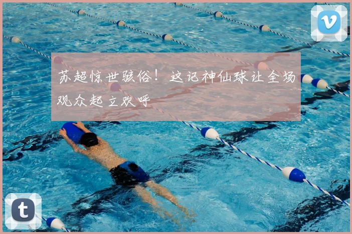 苏超惊世骇俗！这记神仙球让全场观众起立欢呼